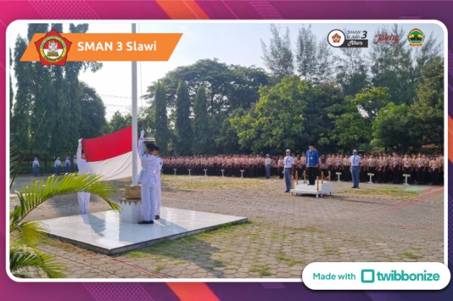 Warga Smagawi Ikuti Upacara Hari Pahlawan